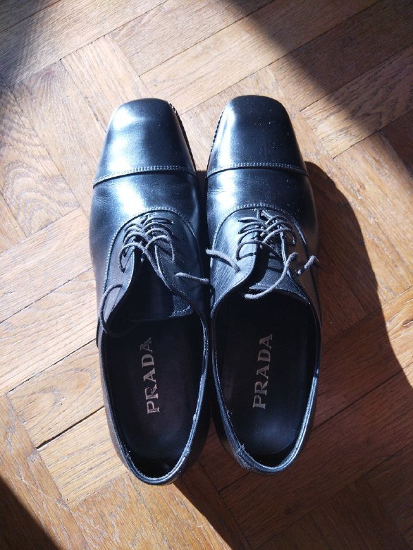 Мужские классические туфли Оксфорды PRADA