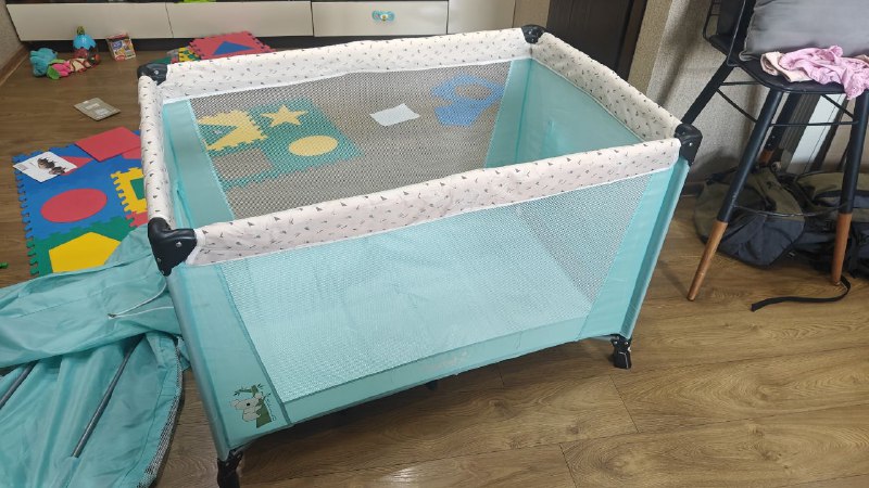 Детский манеж-кроватка Dalpa Crystal Baby 5