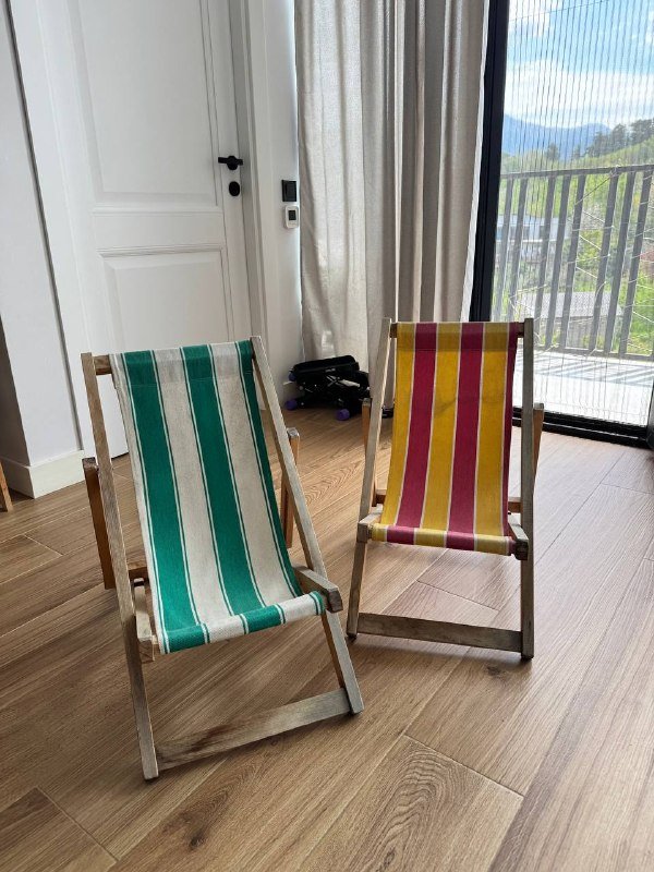 Деревянные складные стулья