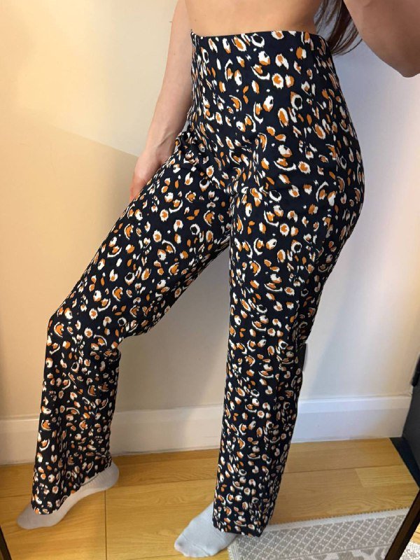 штаны-лосины клёш, женские штаны брюки, юбка миди с вышивкой 5