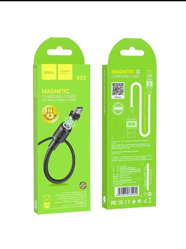 Магнитный USB Micro USB кабель для зарядки 3