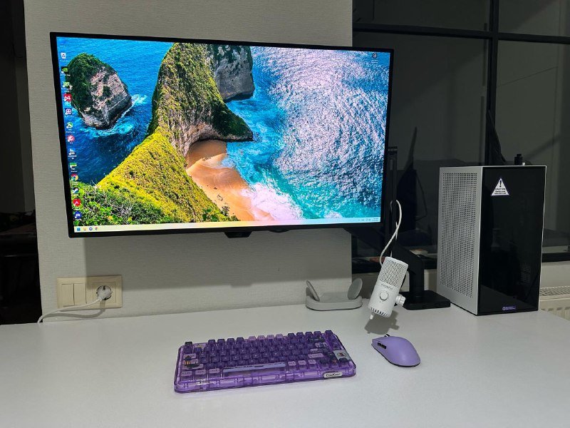 Компактный игровой ПК в корпусе NZXT H1 White