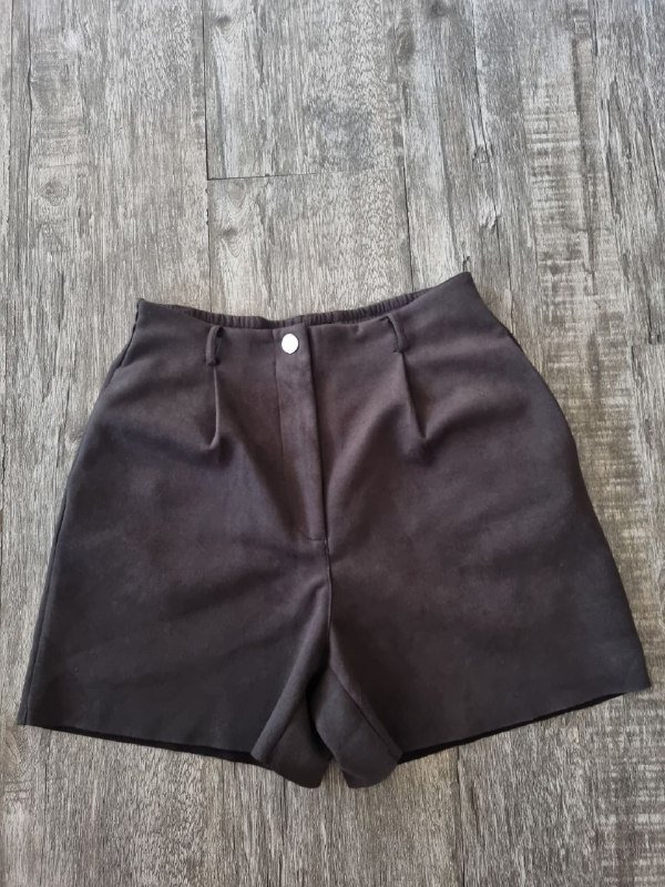 Шорты замшевые, размер s