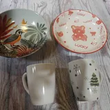 Детские книги, тарелки, кружки, костюм пчёлки, пластиковая полка 2