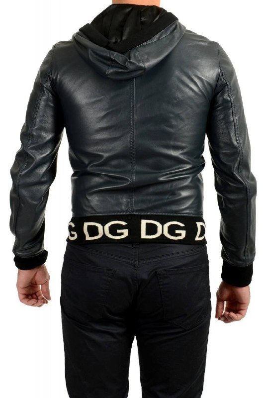 Оригинальная кожаная куртка Dolce & Gabbana 4