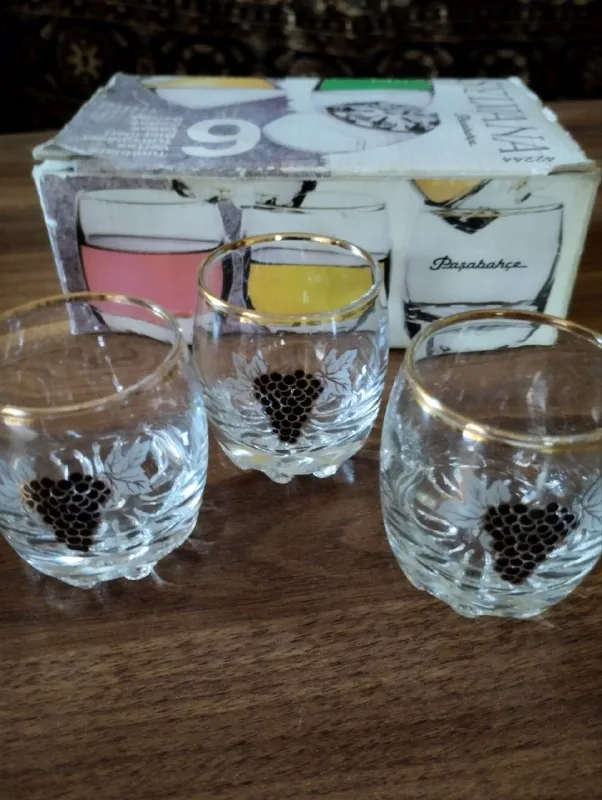 Водочные стаканы, 6 штук