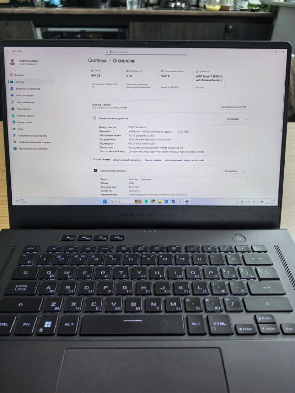 Ноутбук Asus ROG Zephyrus G15 3