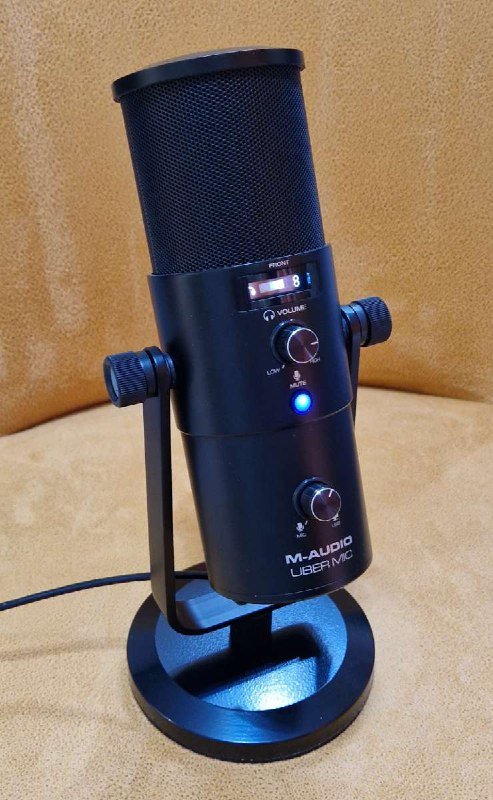 M-Audio Uber Mic USB микрофон, XP-Pen Deco Pro M планшет