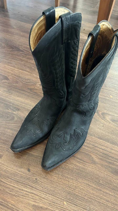 Ковбойские сапоги Sancho мужские р.45 черные 4