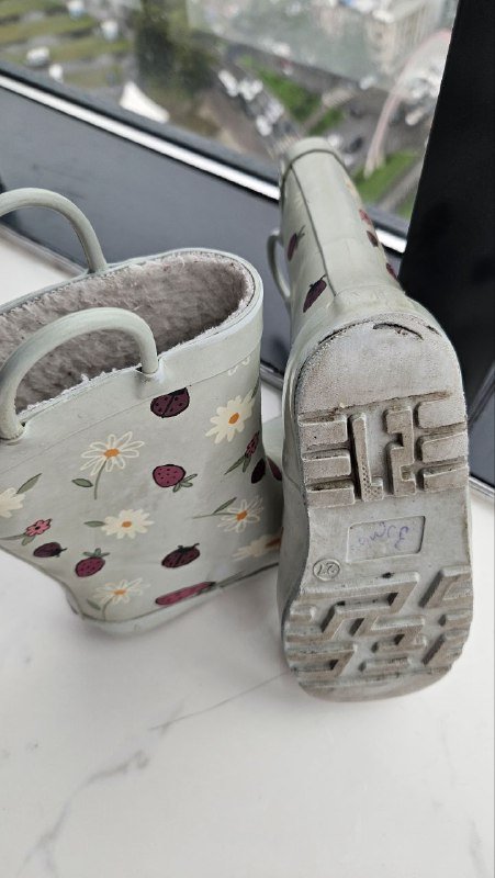 детские резиновые сапоги с утеплением размер 27 2