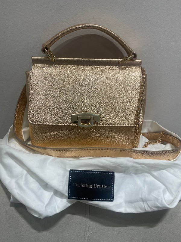 Дизайнерская кожаная сумка Christina Urusova