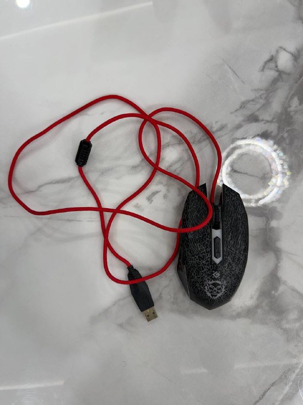 Игровые наушники с микрофоном и игровая мышь defender 2