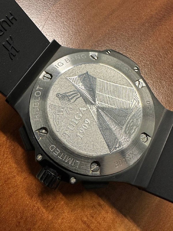 Часы Hublot All Black 4
