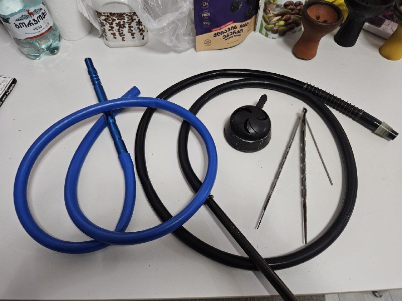 Кальян с аксессуарами и табаком 5