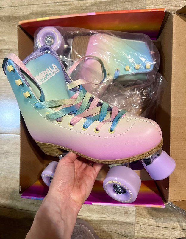 Роликовые коньки квады Impala ретро 37 размер