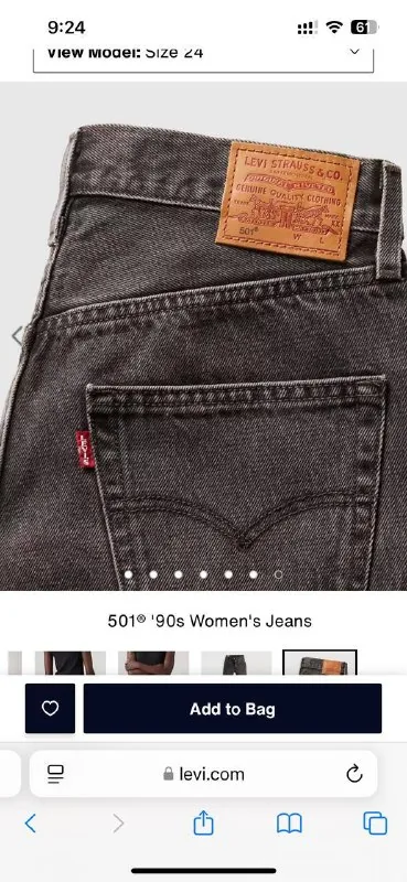 Levi’s джинсы 3