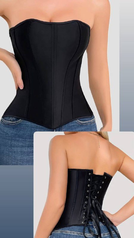 норковая шуба, сапоги Zara, чёрный женский корсет 2