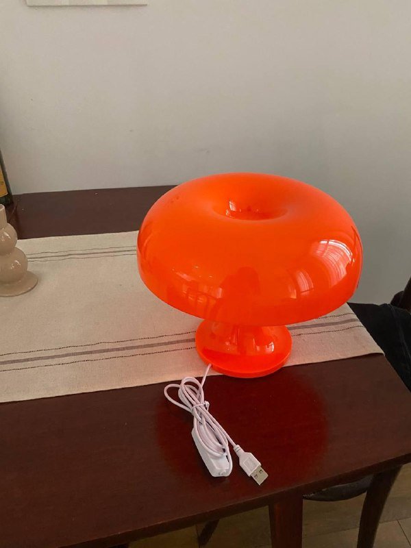 Оранжевая лампа 3 режима света