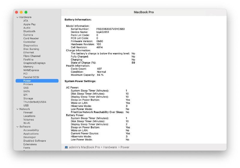 MacBook Pro 16-inch 2021 Apple M1 Pro 16GB 512GB 6