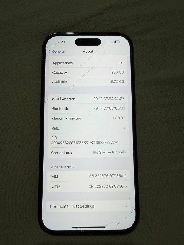 iPhone 17 Pro 256GB Deep Purple 4