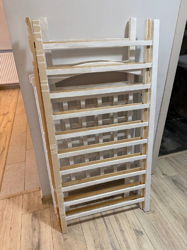 Детская кроватка 120x60, матрас и наматрасник