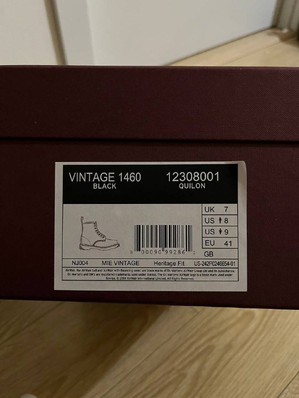 Ботинки Dr. Martens 1460 Vintage Made in England 4