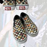 Слипоны Vans с бабочками 1
