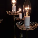 Винтажный чешский светильник-канделябр 9