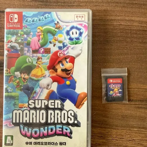 2 игры для Nintendo Switch: Mario Wonder, Princess Peach