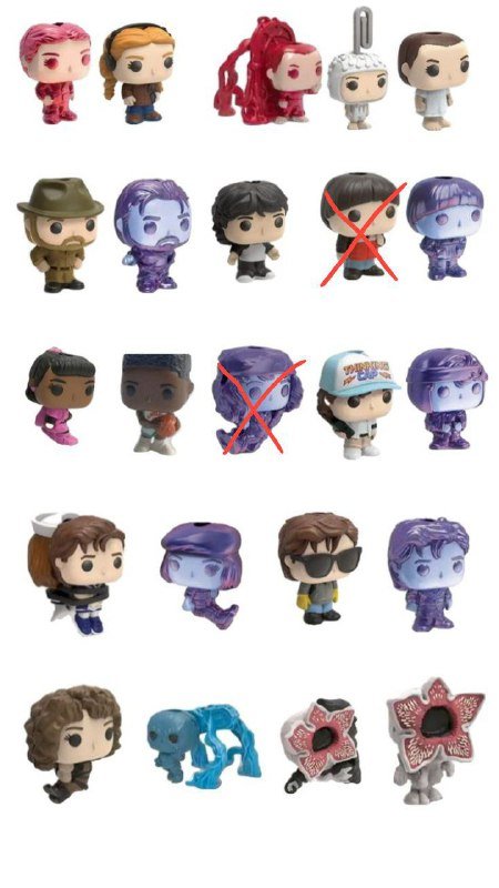 Коллекция фигурок OSD почти вся