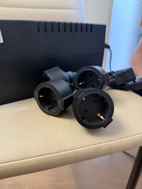 ИБП Powerman Back Pro 850I Plus с переходниками 3