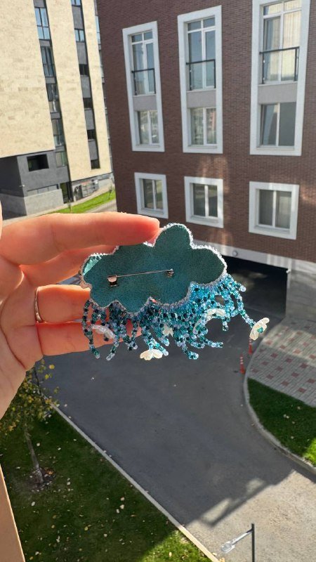 Броши из бисера ручной работы 6