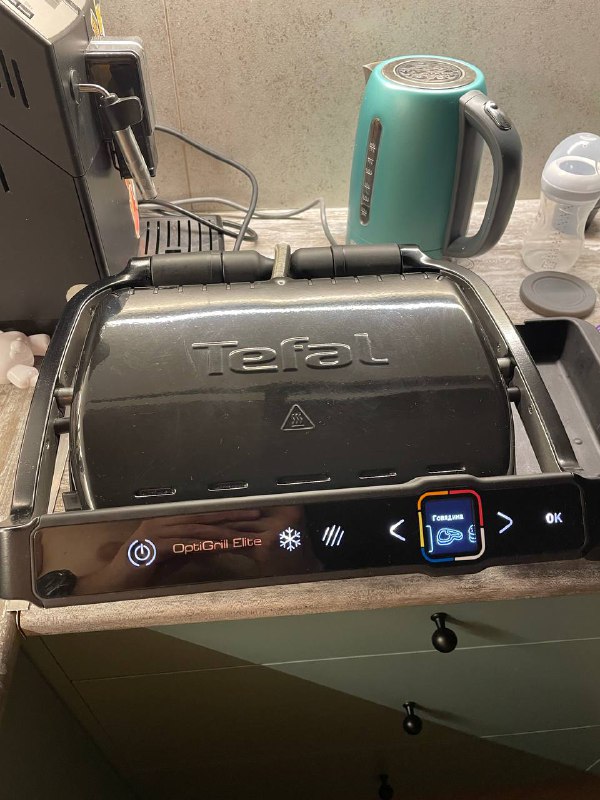 Гриль Tefal opti grill elite 2