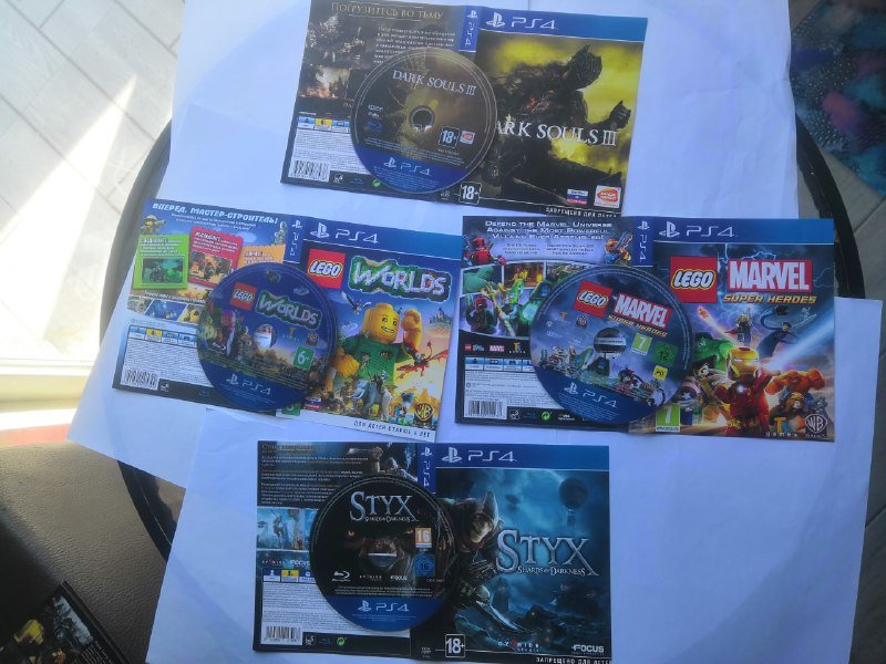 Лицензионные игры для PS4 и PS3 в коллекционном издании 4