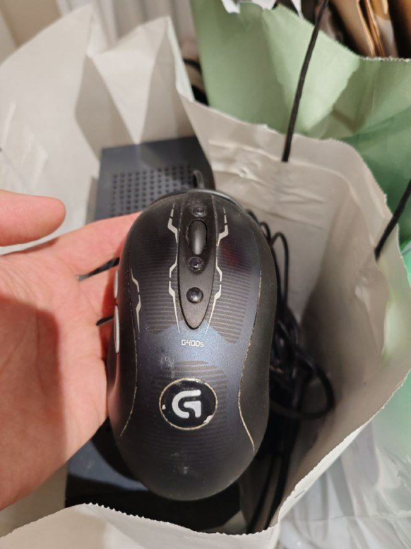 топливо для горелок, крючки, краска для обуви, компьютерная мышь Logitech G400 6