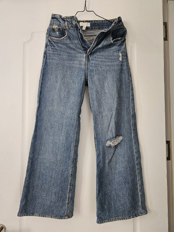 Широкие джинсы H&M, размер 36