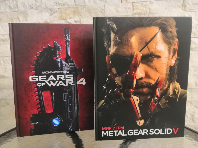 Артбуки игр Rainbow Six, Uncharted, Metal Gear Solid и др. 2
