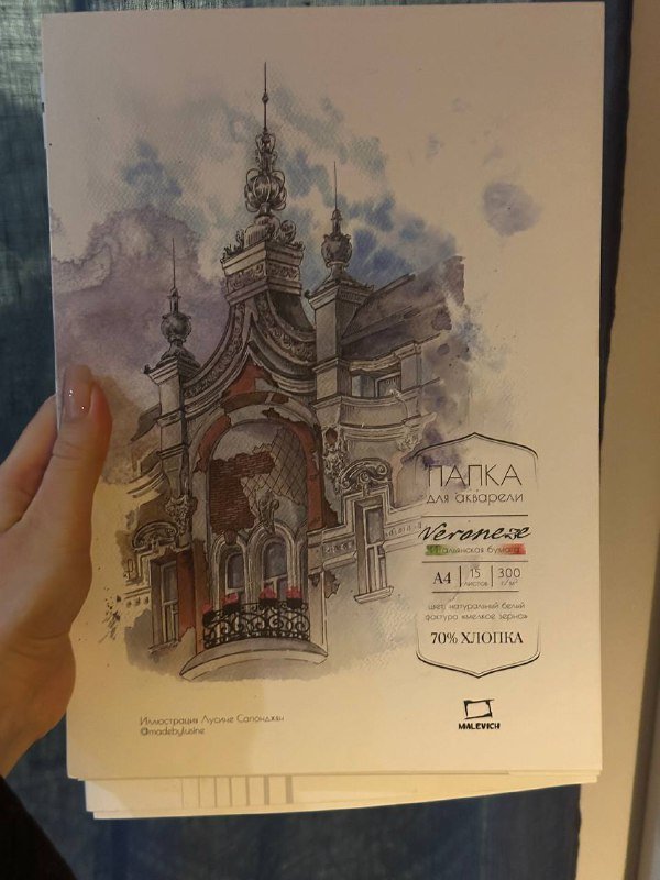 холст, папка для акварели, линеры, палитра, пластилин, папка для черчения 4