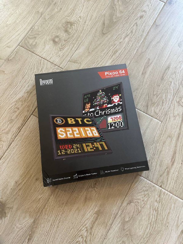Пиксельный дисплей Divoom Pixoo 64