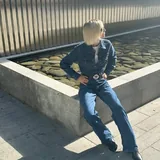 Джинсовый комбинезон 2