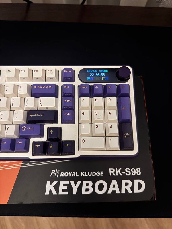 Беспроводная механическая клавиатура Royal Kludge RK-S98 4