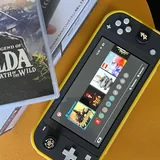 Nintendo Switch Lite, SD card, Zelda Breath of the Wild 1