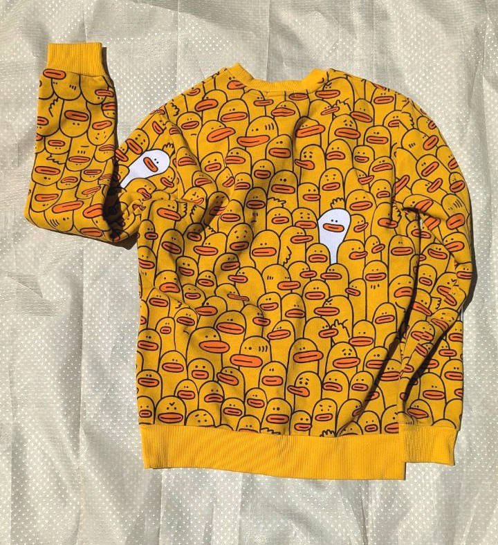 Свитшот желтый мужской XS