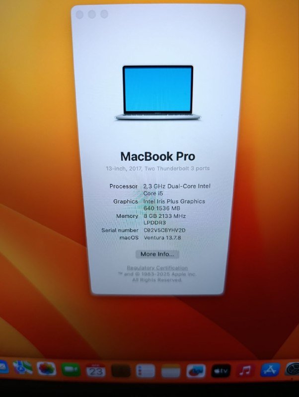Apple MacBook Pro 2017 3