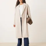 ASOS DESIGN чёрное, светло-бежевое и бордовое пальто 4