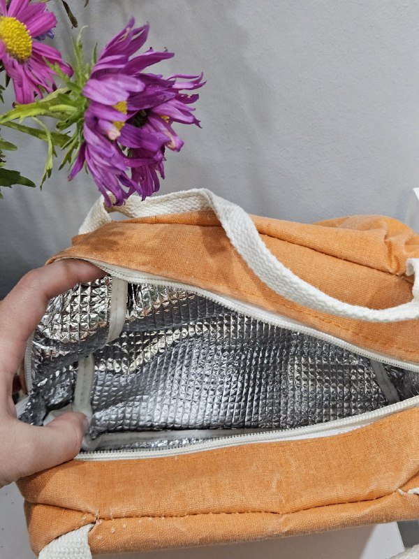 Термо сумка для еды с пластинами для заморозки 2