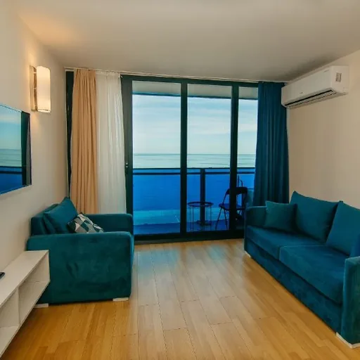 Two-room apartment with sea view