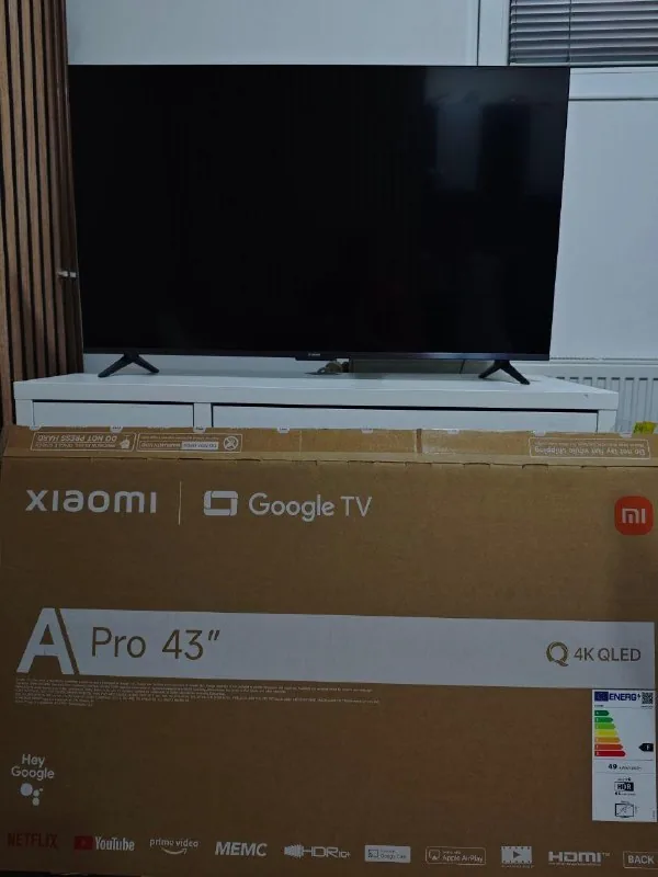 Xiaomi TV A Pro 43″ 4K QLED television