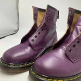Dr. Martens 1460 фиолетовые ботинки 2