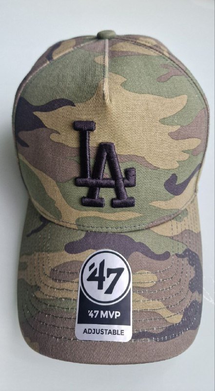Камуфляжная бейсболка 47 MVP Los Angeles Dodgers